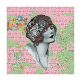 Vintage Couture IV Lámina giclée por Ricki Mountain