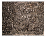Stone Engraving, Angkor Wat, Cambodia Photographic Print by Kim Digiulio