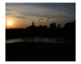 Fall Sunset Photographie par Eric Joyce