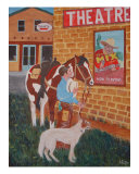 Dreams Of Being A Cowboy reproduction procédé giclée par Howard Kennedy