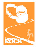 I Wanna Rock Photographic Print by D Denali