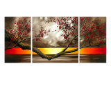 Plum Blossom Giclee Print by James Saenz