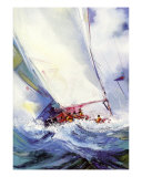 Equipage Rouge Giclee Print by Max Laigneau