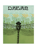 Dream Dragonfly Photographic Print by Ricki Mountain