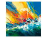 Palette De Voiles reproduction procédé giclée par Max Laigneau