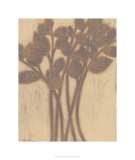 Gilded Grey Leaves I Limited Edition by Norman Wyatt Jr. Gilded Grey Leaves I Limited Edition by Norman Wyatt Jr.