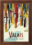 Valais Prints by Herbert Libiszewski