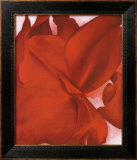 Red Cannas Posters by Georgia O'Keeffe