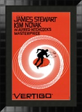 Um Corpo Que Cai Poster por Saul Bass