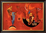 Mit und Gegen, c.1929 Prints by Wassily Kandinsky