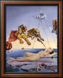 Dream Caused by the Flight of a Bee around a Pomegranate, c. 1944 Posters by Salvador Dalí
