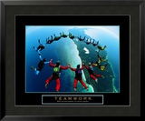 Teamwork: Skydivers II Posters