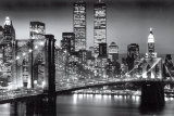 New York Manhattan zwart - Berenholtz Poster New York Manhattan zwart - Berenholtz Poster