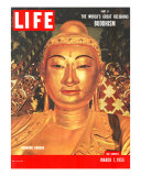 The World's Great Religions: Buddhism, March 7, 1955 Photographic Print by Howard Sochurek