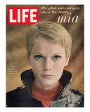 Actress Mia Farrow, May 5, 1967 Photographie par Alfred Eisenstaedt