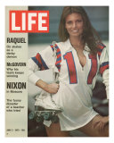 Raquel Welch in Roller Derby Uniform, June 2, 1972 Photographic Print by Bill Eppridge