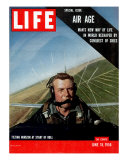 Special Issue Air Age, Man's New Way of Life in World Reshaped by Conquest of Skies, June 18, 1956 Photographic Print by Howard Sochurek