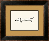 The Dog Prints by Pablo Picasso