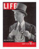 Columnist and Fashion Trendsetter Lucius Bebe, January 16, 1939 Lámina fotográfica por Rex Hardy Jr.