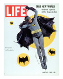 Adam West as Superhero Batman, March 11, 1966 Premium-Fotodruck von Yale Joel