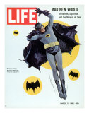 Adam West as Superhero Batman, March 11, 1966 Premium Photographic Print by Yale Joel