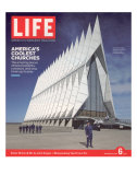 Cadet Chapel at the U.S. Air Force Academy, April 6, 2007 Premium Photographic Print by Floto & Warner 