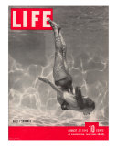 Ballet Swimmer Belita, August 27, 1945 Photographic Print by Walter Sanders