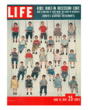 4 and 5 Year Olds from Stuyvesant Private School, US Birth Rate and Economic Effects, June 16, 1958 Photographie par Yale Joel