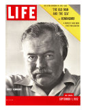 Author Ernest Hemingway Taken, September 1, 1952 Lámina fotográfica por Alfred Eisenstaedt Author Ernest Hemingway Taken, September 1, 1952 Lámina fotográfica por Alfred Eisenstaedt