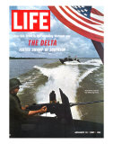 US Navy Presence on Mekong River During Vietnam War, January 13, 1967, Photographic Print