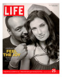 Rent Co-stars Jesse L. Martin and Idina Menzel, November 25, 2005 Photographie par Karina Taira