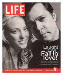 TV Co-stars Virginia Madsen and Ray Liotta, September 8, 2006 Photographic Print by Cass Bird