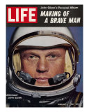 Ralph Morse - Astronaut John Glenn, Making of a Brave Man, February 2, 1962 - Birinci Sınıf Fotografik Baskı