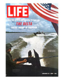 US Navy Presence on Mekong River During Vietnam War, January 13, 1967, Photographic Print
