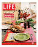 Table Set for Sunday Dinner, September 23, 2005 Premium Photographic Print by Miki Duisterhof
