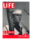 U.S. Sailor Joseph John Timpani, October 28, 1940 Lámina fotográfica por W. Eugene Smith