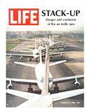 Stack-Up, Air Traffic Jam, August 9, 1968 Photographic Print by Bob Gomel