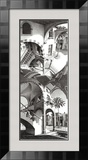 High and Low Posters by M. C. Escher