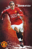 Manchester United - Berbatov Pósters Manchester United - Berbatov Pósters