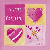 Mon Cœur Affiche par Lynda Fays