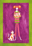 Girls Poster by Barbara Leonard