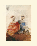 Bedouins Assis I (Etude) Posters by Yann Letestu