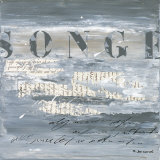 Songe Posters av Michelle Boissonot