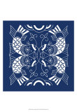 Chinese Indigo Fish II Prints Chinese Indigo Fish II Prints