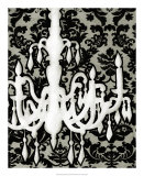 Patterned Chandelier II Prints by Ethan Harper