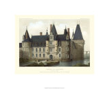 Petite French Chateaux II reproduction procédé giclée par Victor Petit