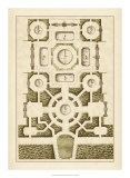 Garden Maze III Poster av Jacques-francois Blondel