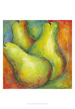 Abstract Fruits I Print by Chariklia Zarris