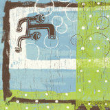 Bathroom Bubbles III Print