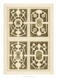 Garden Maze II Posters av Jacques-francois Blondel